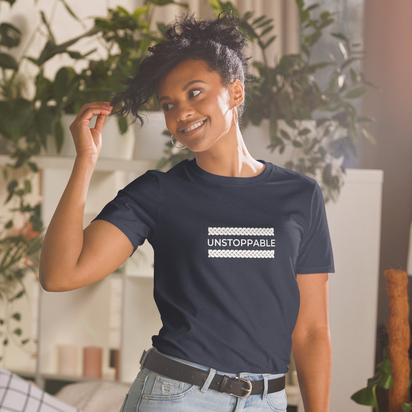 Unstoppable Kurzärmeliges Unisex-T-Shirt