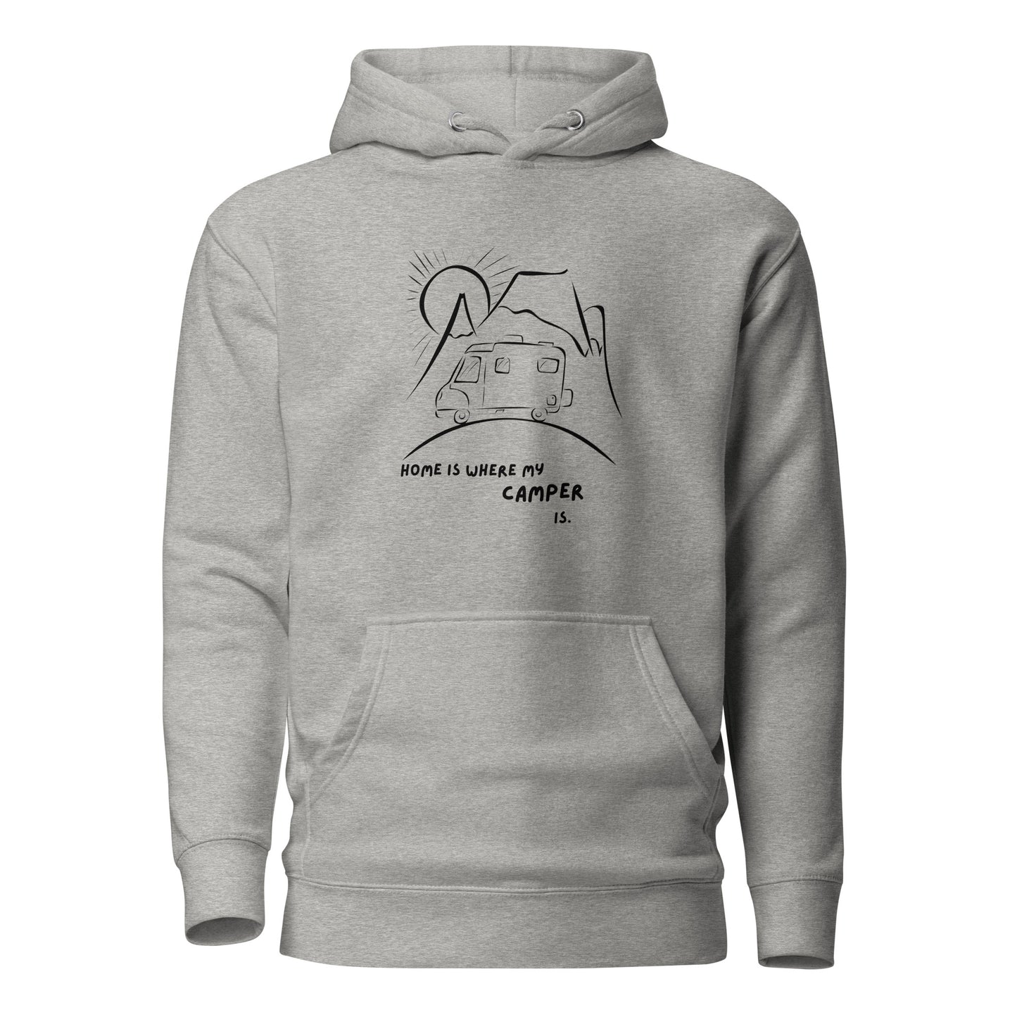 Home is where my camper is Unisex Hoodie