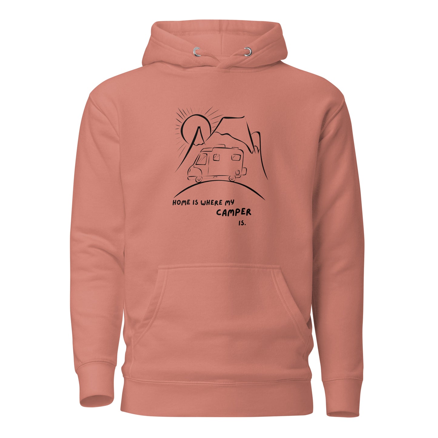 Home is where my camper is Unisex Hoodie